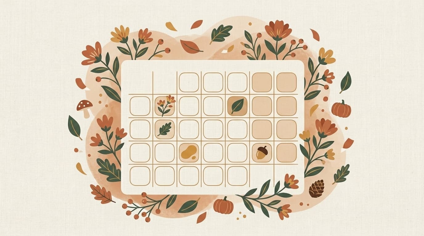 Illustration calendar, article « Plan wynikowy a rozkład materiału: różnice i wzory »