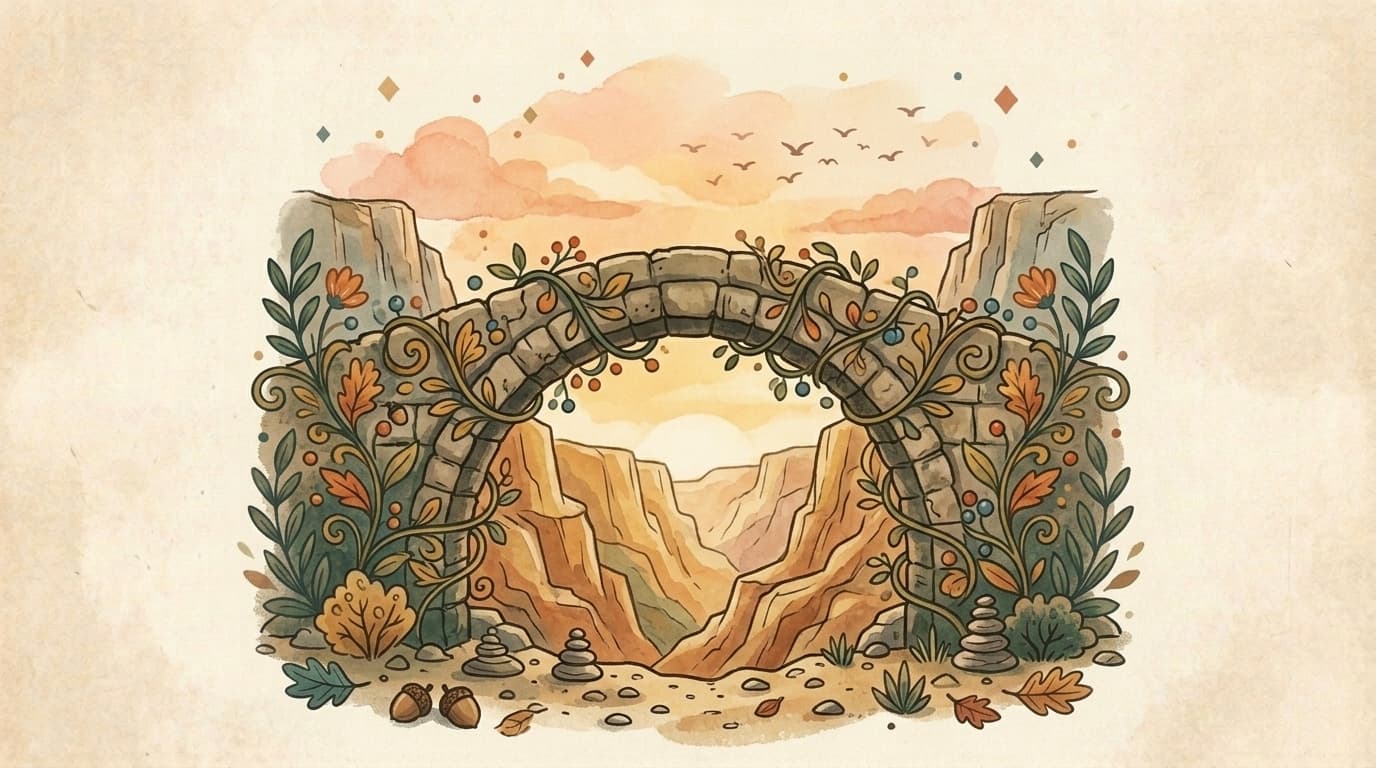 Illustration bridge, article « Dyktanda dla klasy 3: sześć tygodni, teksty i trzy PDF »