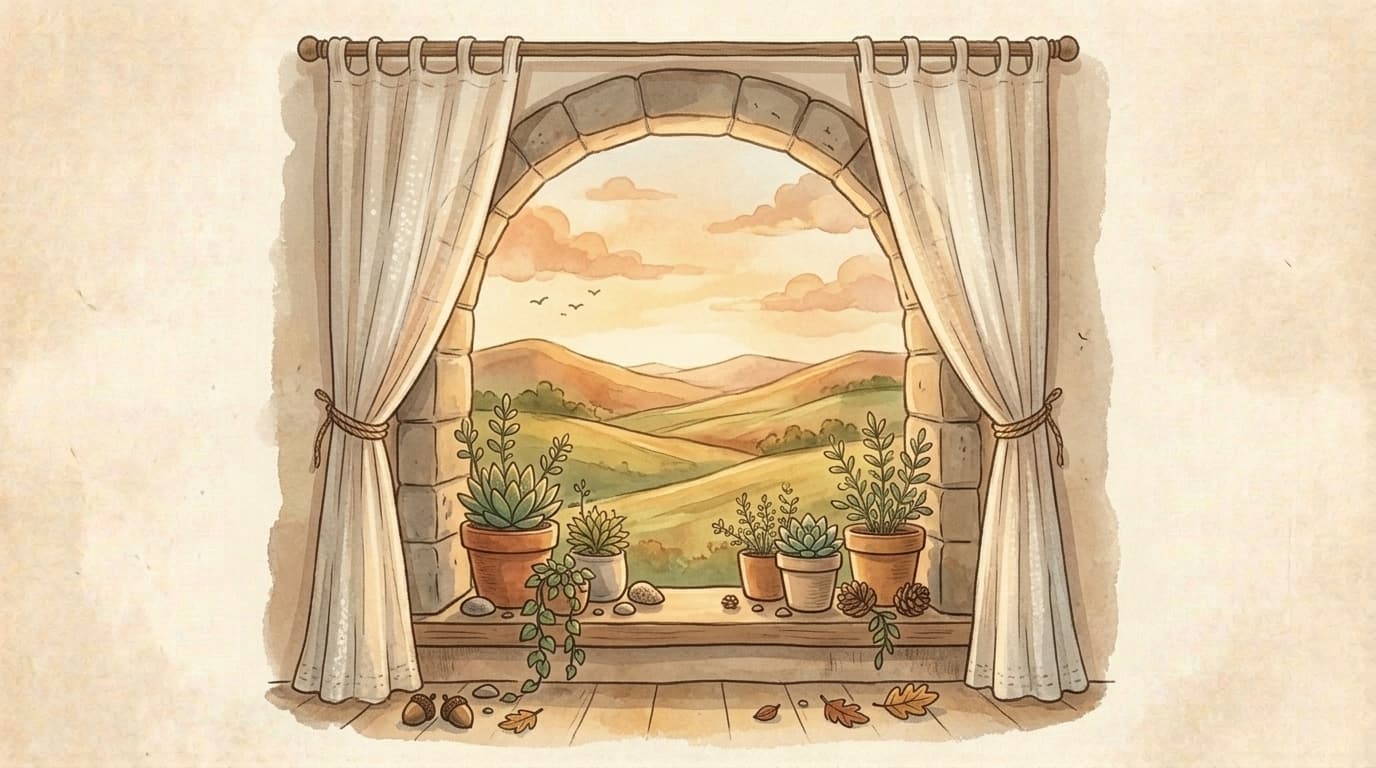 Illustration window, article « Dzień Kropki: 7 pomysłów i spokojny plan zajęć dla klasy 1 »