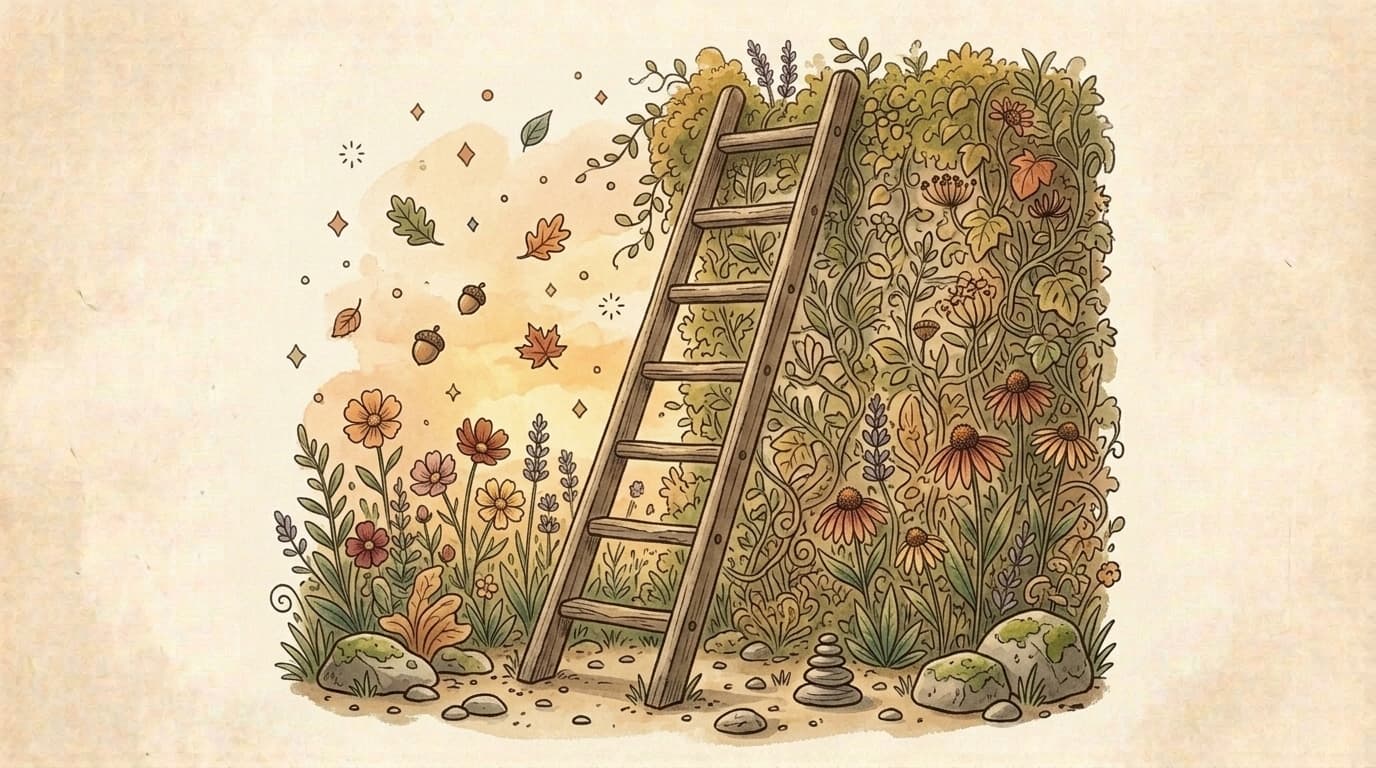 Illustration ladder, article « Przykładowy konspekt lekcji: krótki wzór »