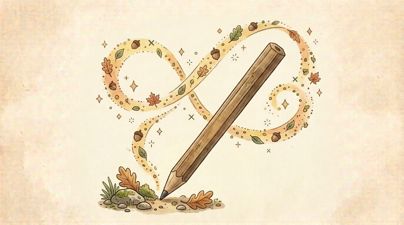 Illustration pencil, article « Dzień Kropki: 7 pomysłów i spokojny plan zajęć dla klasy 1 »