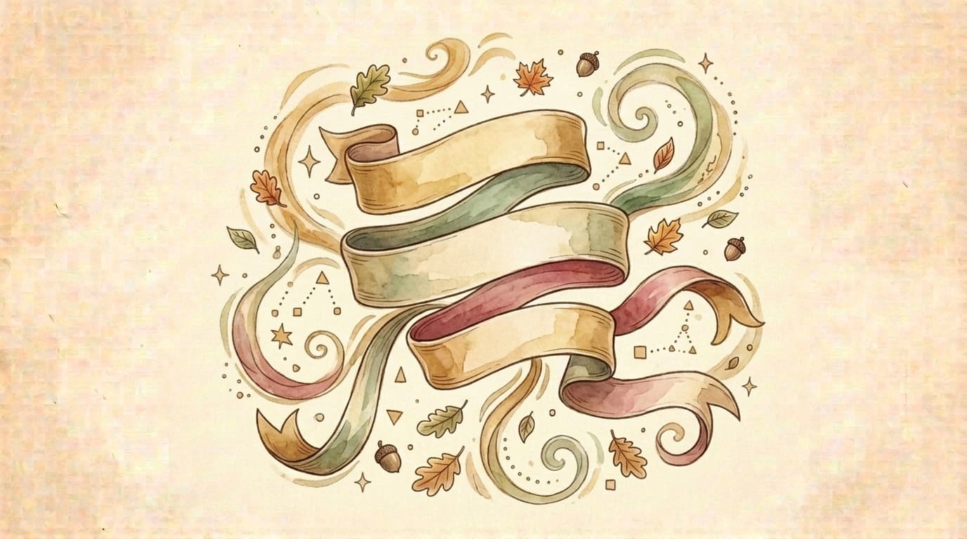 Illustration ribbon, article « Czytanie ze zrozumieniem dla klasy 3: tekst, ogłoszenie i pytania »