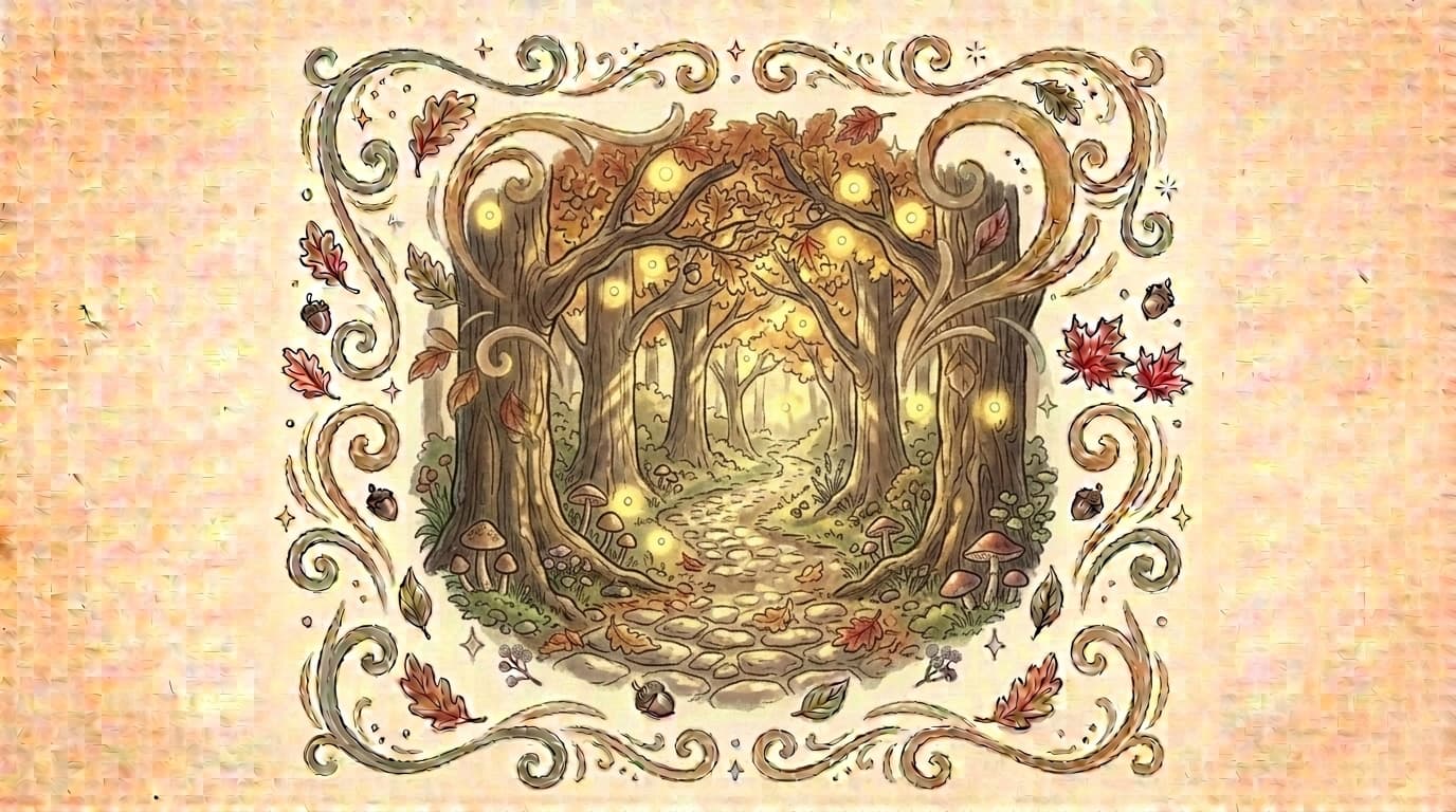 Illustration forest path, article « Nowa podstawa programowa klasy 4 w 2026: przedmioty i zmiany »