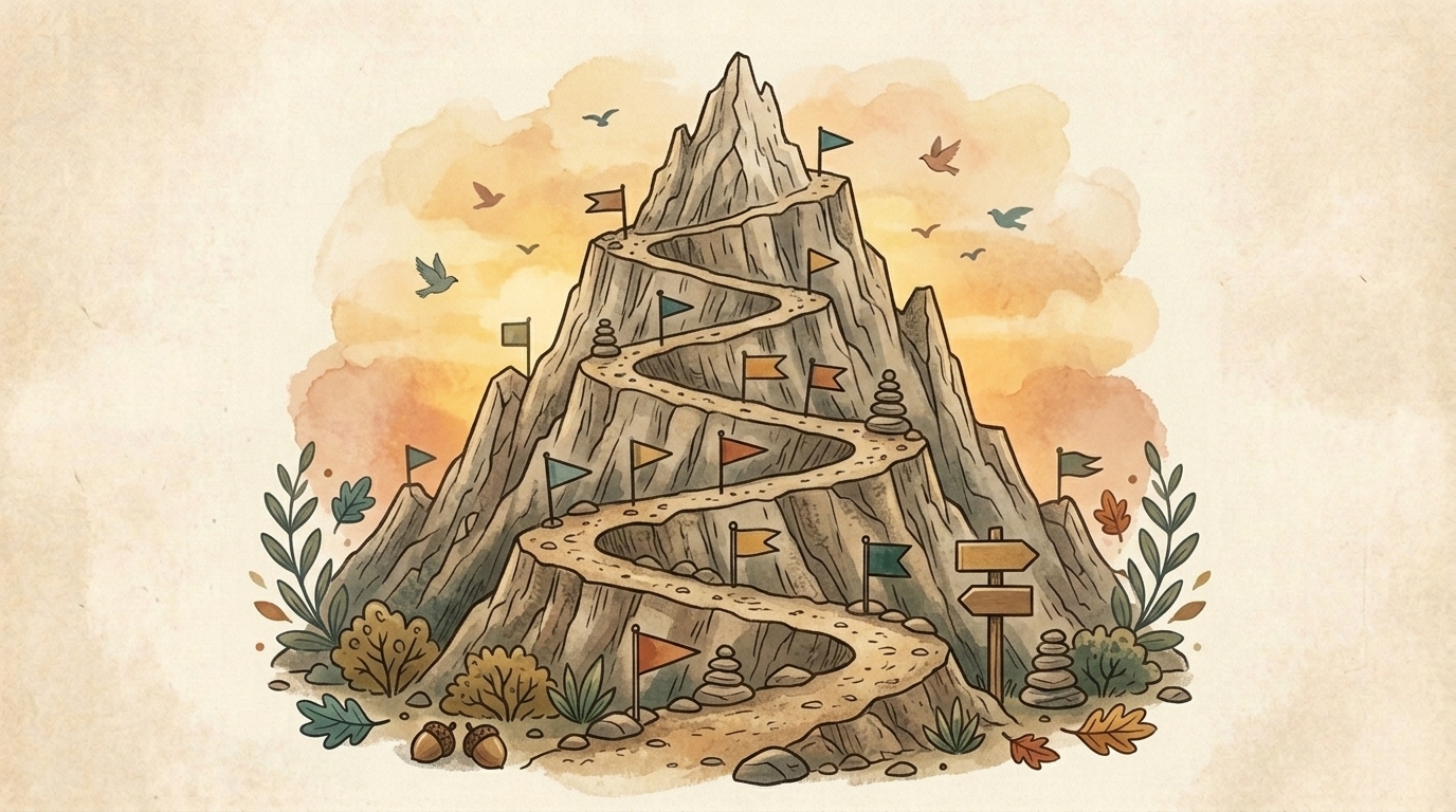 Illustration mountain, article « Informatyka: nowa podstawa programowa 2026 (przewodnik dla nauczyciela) »
