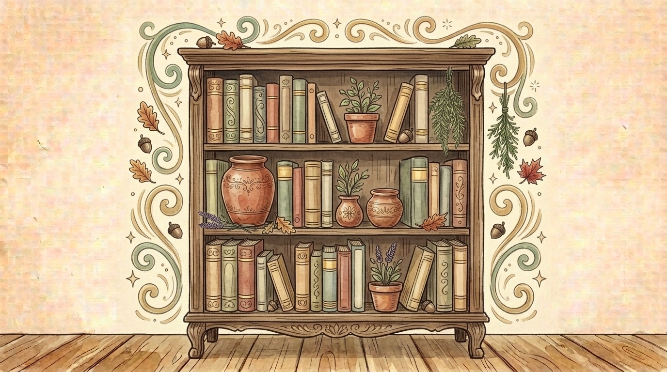 Illustration bookcase, article « Matura 2026, jak przygotować uczniów w 12 tygodni »